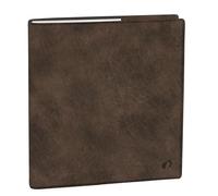 Quo Vadis - Agenda avec répertoire - 2027 - Exécutif - Semainier Planning - Français - Bergame - Marron - 14 mois de décembre à janvier - 16x16 cm - Papier Clairefontaine blanc - Fabrication française