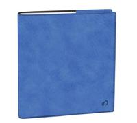 Quo Vadis - Agenda avec répertoire - 2027 - Exécutif - Semainier Planning - Italien - Bergame - Bleu - 13 mois de décembre à décembre - 16x16 cm - Papier Clairefontaine blanc - Fabrication française