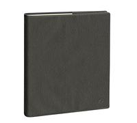 Quo Vadis - Agenda avec répertoire - 2027 - Exécutif - Semainier Planning - Italien - Marlow - Gris - 13 mois de décembre à décembre - 16x16 cm - Papier Clairefontaine blanc - Fabrication française