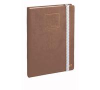 Quo Vadis - Agenda perpétuel - Infinite - Français - Life Journal - Marron - Perpétuel - 15x21 cm