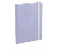 Quo Vadis - Agenda perpétuel - Infinite - Français - Life Journal - Violet - Perpétuel - 15x21 cm - Papier Clairefontaine blanc - Fabrication française