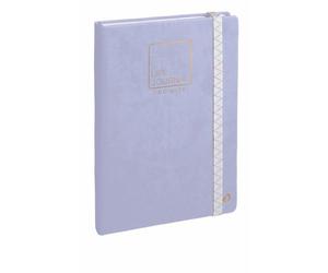 Quo Vadis - Agenda perpétuel - Infinite - Français - Life Journal - Violet - Perpétuel - 15x21 cm - Papier Clairefontaine blanc - Fabrication française