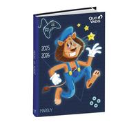 QUO VADIS - Agenda scolaire - 2025-2026 - Eurotextagenda - Journalier - Multilingue - Marguy Enfants - Multicolore - 12 mois août à juillet - 12x17 cm
