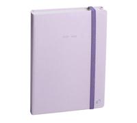 QUO VADIS - Agenda scolaire - 2025-2026 - Eurotextagenda - Journalier - Multilingue - Pastel Violet - 12 mois août-juillet - 12x17cm - Papier blanc