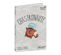 QUO VADIS - Agenda scolaire - 2025-2026 - Eurotextagenda - Journalier - Multilingue - Shaman - Multicolore - 12 mois de août à juillet - 12x17cm