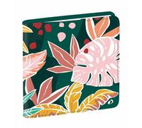 QUO VADIS - Agenda scolaire - 2025-2026 - Exécutif Septembre - Semainier Planning - Français - Bloom Vert - 13 mois de août à août - 16x16 cm