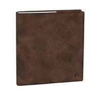 Quo Vadis Agenda semainier Exécutif Bergame 16 x 16 cm - Chocolat - Janvier à Décembre 2027