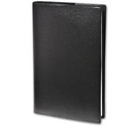 QUO VADIS - Agenda Semainier H 24/24 - Décembre 2025 à Décembre 2026 - Dimension 16 x 24 cm - Couverture Noire