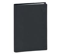Quo Vadis Agenda semainier Ministre Eunoia 16 x 24 cm - Gris Carbone - Janvier à Décembre 2027