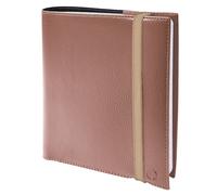 Agenda civil avec fermeture élastique semainier QuoVadis Time & Life Medium 16 x 16 cm Décembre à Décembre 2024-2025 Cuivre