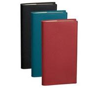 Quo Vadis - Agenda - Spiralé - 2026 - Italnote S Prestige - Semainier Horizontal - Français - Impala - Noir - 12 mois et 1/2 de mi-décembre à décembre - 8,8x17 cm avec répertoire