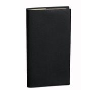 Quo Vadis - Agenda - Spiralé - 2026 - Planital S Prestige - Semainier Planning - Français - Impala - Noir - 12 mois et 1/2 de mi-décembre à décembre - 8,8x17 cm avec répertoire