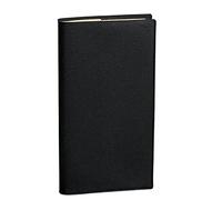 Quo Vadis - Agenda Spiralé 2026 - Planorizon S Prestige - Semainier Horizontal - Français - Impala Noir avec rép - 12 mois 1/2 mi-déc-déc - 8,8x17cm