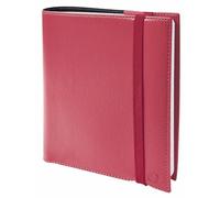 Quo Vadis - Agenda - Spiralé - 2026 - Time & Life Medium - Semainier Planning - Multilingue - Rose - 13 mois de décembre à décembre - 16x16 cm - Papier Clairefontaine blanc - Fabrication française