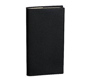 Quo Vadis - Agenda - Spiralé avec répertoire - 2027 - Planital S Prestige - Semainier Planning - Multilingue - Impala - Noir - 13 mois de décembre à décembre - 8,8x17 cm