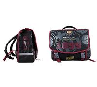 Quo Vadis Barcelona Cartable, 41 cm, 20 litres, Rayures