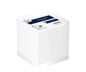 Quo Vadis - Bloc cube - Classic - Blanc - 10x10x9,5 cm - par 20