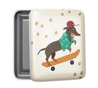 Quo Vadis - Boîte métal - Animascot - Chien - 8x10x2,5 cm - Métal