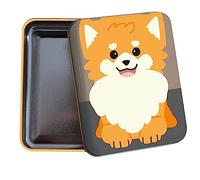Quo Vadis Boîte métal Kawaii Chien 8x10x2,5 cm