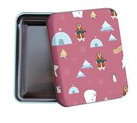 Quo Vadis - Boîte métal - Louise & Arthur - Multicolore - 8x10x2,5 cm - Métal - Visuel inuit