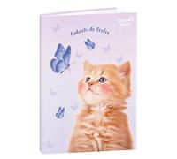 Quo Vadis Cahier de textes FR Chat papillon 15x21 cm
