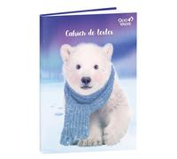 Quo Vadis Cahier de textes FR Ourson boreal 15x21 cm