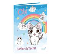 Quo Vadis - Cahier de textes - Français - Chi - arc en ciel multi chat - Journalier - 15x21 cm - Papier Clairefontaine blanc - Fabrication française