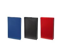 Quo Vadis - Cahiers, bloc-notes - Répertoire QuoVadis 8,8x17cm (Poche 17), matière Impala bleu