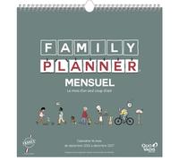 Quo Vadis - Time andampr Life - Calendrier Family Planner Mensuel - Agenda Scolaire 30x30 cm - Annandeacutere Sept 2022 a Dec 2023 (calendrier de 16 mois)