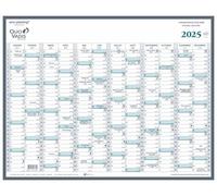 Quo Vadis - Calendrier mural - 2026 - Français - Classic - 12 mois de janvier à décembre - 55x40,5 cm - Papier Clairefontaine blanc