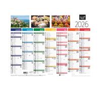 Quo Vadis Calendrier mural annuel Fantaisie Tradition - 27 x 21 cm - 2026