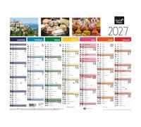 Quo Vadis Calendrier mural annuel Fantaisie Tradition - 27 x 21 cm - 2027