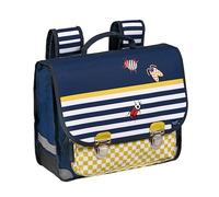 Quo Vadis - Cartable scolaire - Animascot - Multicolore - 36x30x14 cm - Toile (polyester) - 2 compartiment(s) - Avec bretelles et poignée