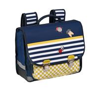 Quo Vadis - Cartable scolaire - Animascot - Petite bête - 36x30x14 cm Toile (polyester) - 2 compartiment(s) - Avec bretelles et poignée