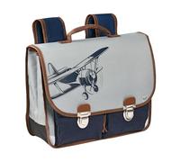 Quo Vadis - Cartable scolaire - Louise & Arthur - Multicolore - 38x30x14 cm - Toile (polyester) - 2 compartiment(s) - Avec bretelles et poignée