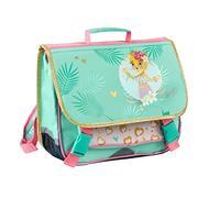 Quo Vadis - Cartable scolaire - Marguy Enfants - Multicolore - 38x30x14 cm - Toile (polyester) - 3 compartiment(s) - Avec bretelles et poignée