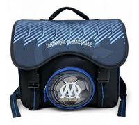 Quo Vadis - Cartable scolaire - Olympique de Marseille - Droit au but - Toile (polyester) - 2 compartiment(s) - Avec bretelles et poignée