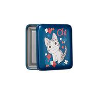 Quo Vadis - Collection : Chi - BOITE A BONS POINTS métal - Résistante et durable - Pour ranger de nombreux petits objets - Format : 8x10x2,5 cm - Motif : liberty