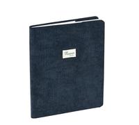 QUO VADIS - Collection : Colette PRESIDENT - Agenda année civile - Semainier - 21x27 cm - Edition française - 13 mois décembre-décembre - Bleu Marine - Année 2023 016610Q