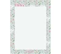 Quo Vadis - Collection : Daisy - BLOC NOTES - 55 feuillets - Pour noter sa to do list, ses courses - Encollage par le haut - Format 11x15 cm - Visuel Vert