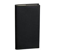 Quo Vadis - Collection : Impala PLANITAL - Agenda civil - Semainier - Format : 8,8x17 cm - Coloris : Noir - Année : 2024