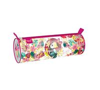 QUO VADIS - Collection : MARGUY - TROUSSE RONDE SCOLAIRE - 1 grand compartiment ranger stylos, crayons et feutres - Matière et zip résistants - Format 22x7x7 cm - Visuel Toucan 2411789Q Multicolore