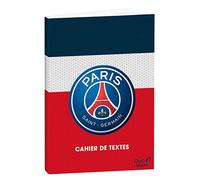 Quo Vadis - Collection : PSG - CAHIER DE TEXTES - Papier blanc Clairefontaine - Réglure Séyès (grands carreaux) - Onglets journaliers - Format 15x21 cm Heroes