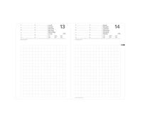 Quo Vadis - Collection : Recharge MAOR - Agenda civil - Journalier - Format : 8,5x13 cm - Coloris : - Année : 2024