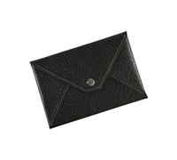 Quo Vadis - Enveloppe papiers identité - Pekari - Noir - 14x9,5 cm - Cuir pleine fleur de porc