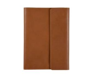 Quo Vadis - Etui carnet/tablette - Rangers - Marron - 19,5x26,5 cm - Cuir pleine fleur de buffle