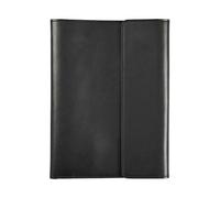 Quo Vadis - Etui carnet/tablette - Rangers - Noir - 19,5x26,5 cm - Cuir pleine fleur de buffle