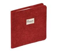 Quo Vadis - Exécutif - Semainier Planning - Français - Colette - 14 mois de décembre à janvier - 16x16 cm - Papier Clairefontaine blanc - Rouge Carmin - Décembre 2025 à Décembre 2026
