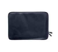 Quo Vadis - Housse ordinateur - Satiny - Bleu marine - 37x26x1,5 cm - Cuir pleine fleur de vachette - 1 compartiment(s)