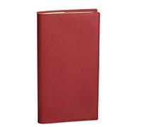 Quo Vadis Impala Planital Agenda Civil Semainier- Format 8,8 x 17 cm - Couverture Rouge - Décembre 2025 à Décembre 2026